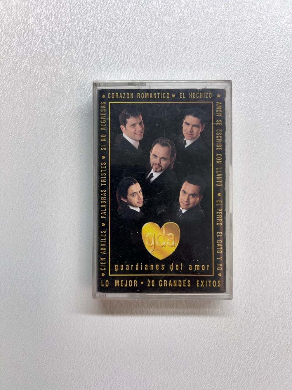 Guardianes Del Amor Lo Mejor 20 Grandes Exitos Cassette Tape RCA BMG Mexico 1995